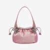 Basket bucket bag shoulder bag